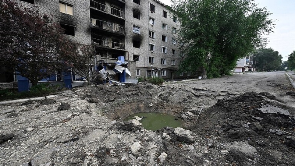 الجانب الأوكراني يقصف غورلوفكا بقذائف 