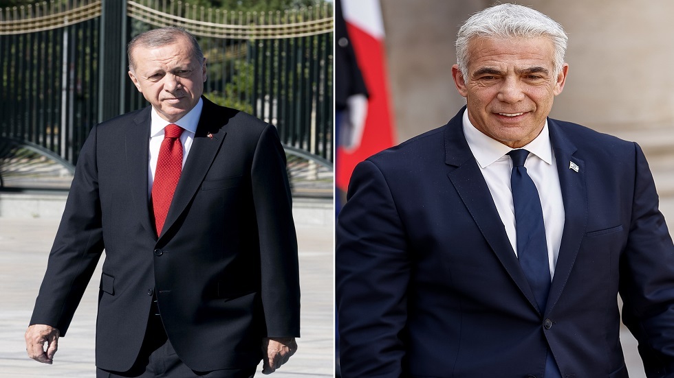 رئيس الوزراء الإسرائيلي الجديد يجري أول محادث مع الرئيس التركي