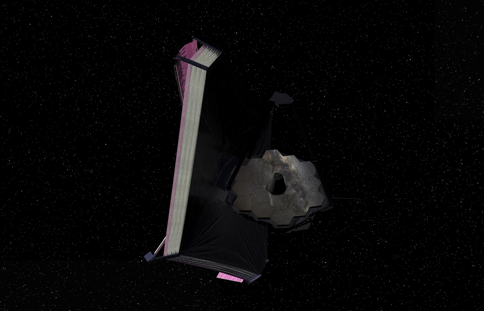 تلسكوب جيمس ويب يلتقط دوامة أرجوانية 