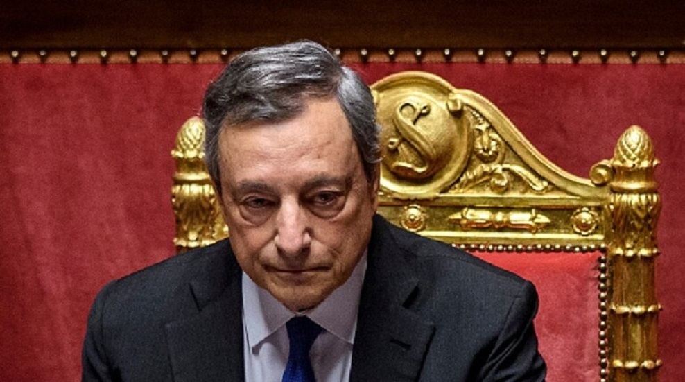 رئيس إيطاليا يقبل استقالة رئيس  الوزراء ماريو دراغي
