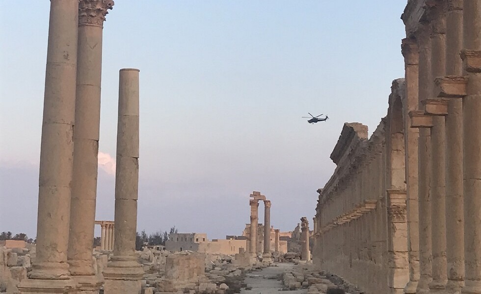 مدينة تدمر التاريخية في سوريا-أرشيف