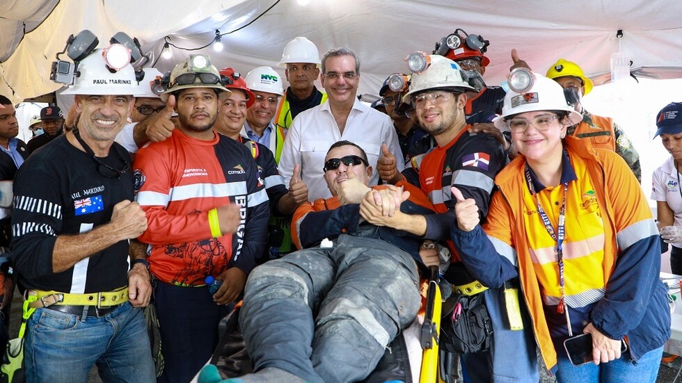 إنقاذ عاملي مناجم في جمهورية الدومينيكان بعد 10 أيام تحت الأرض