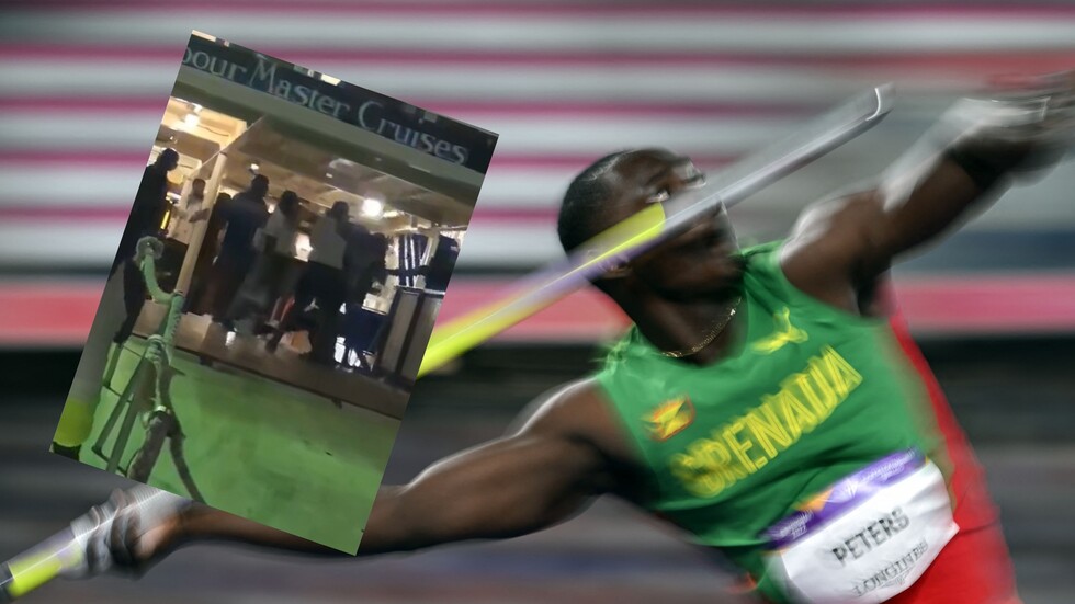 بالفيديو.. اعتداء صادم على بطل العالم في رمي الرمح