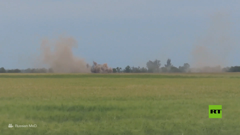 وحدات القوات الروسية المحمولة جوا تنفذ مهامها القتالية في المعارك