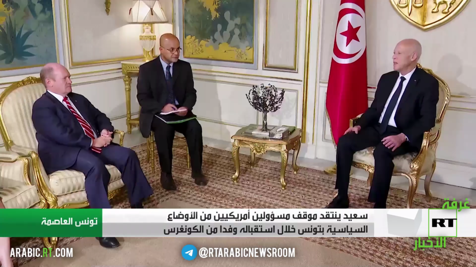 سعيد ينتقد موقف مسؤولين بواشنطن من الاستفتاء