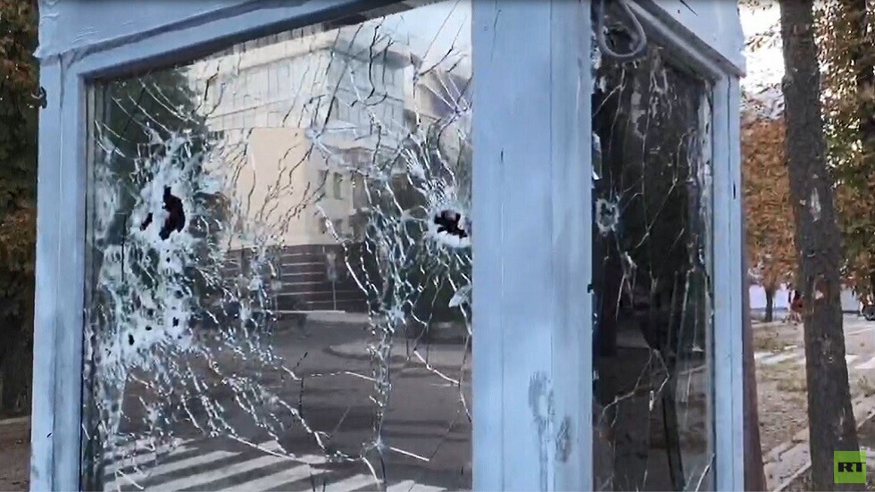 كاميرا RT ترصد آثار قصف أوكراني لدونيتسك فجر اليوم