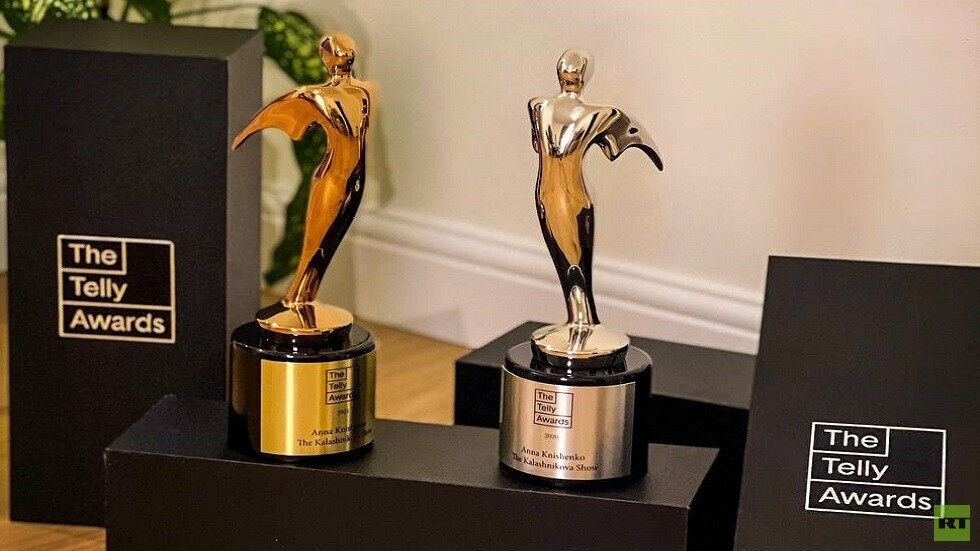 RT العربية تتسلم جوائز The Telly Awards