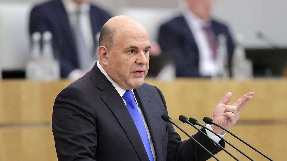 رئيس الوزراء الروسي يدعو لزيادة حصة المدفوعات الدولية بالروبل