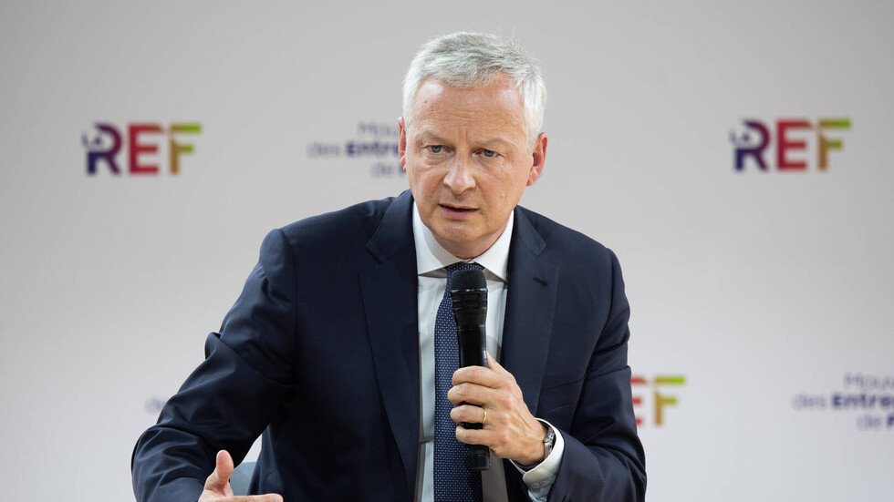 وزير الاقتصاد الفرنسي يدعو للاستعداد "لشتاء قاس للغاية"