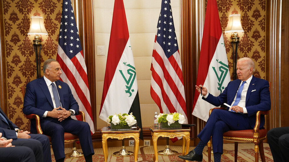 بايدن يدعو إلى حوار وطني في العراق