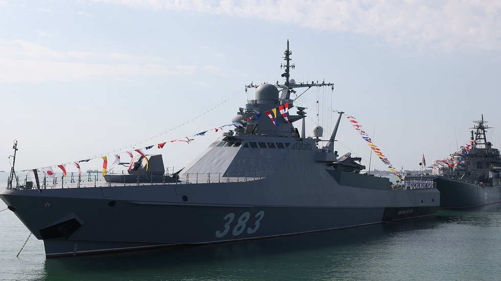 روسيا تدعم أسطول البحر الأسود بسفينة قتالية جديدة