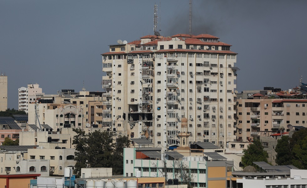 الجيش الإسرائيلي ينشر لقطات لعمليات القصف نفذها على قطاع غزة