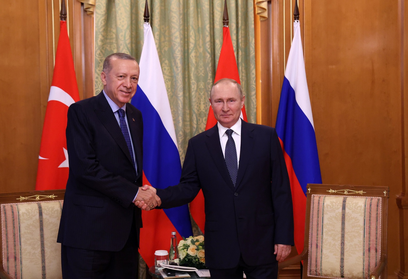 نوفاك: بوتين وأردوغان اتفقا على شراء تركيا لجزء من الغاز الروسي بالروبل