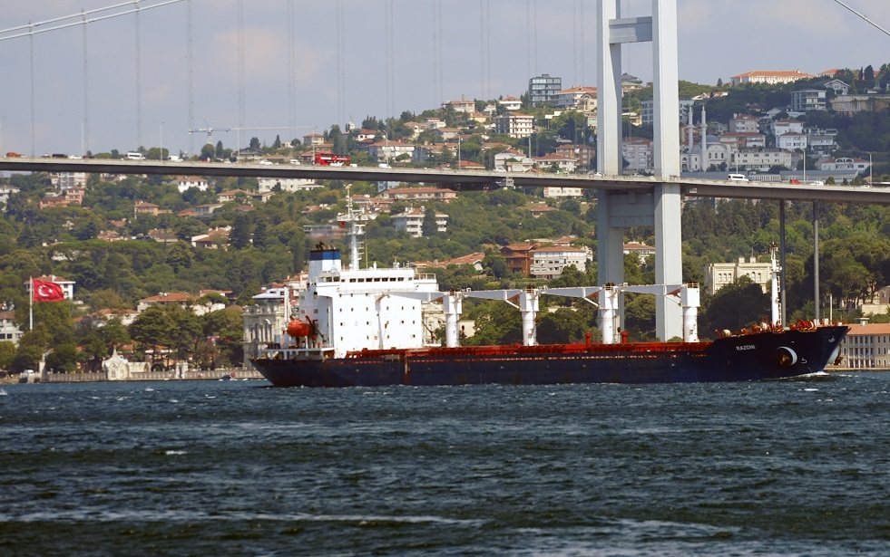 تركيا: سفينتان تحملان الحبوب الأوكرانية غادرتا ميناء تشورنومورسك