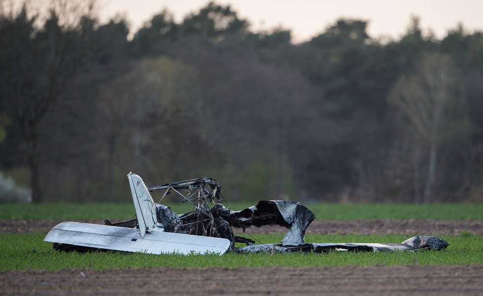 مصرع شخصين بحادث تحطم طائرة خفيفة في بيلاروس