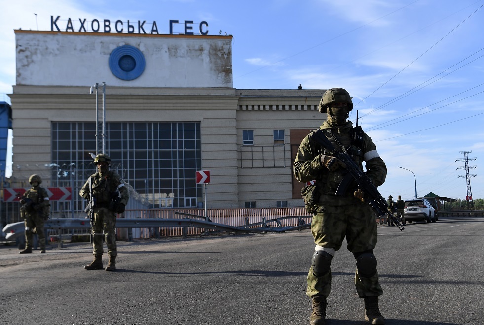 القصف الأوكراني يتسبب بوقف عمل 3 توربينات في محطة كاخوفسكايا الكهرومائية