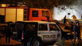 اندلاع حريق في فناء كنيسة مارجرجس في منطقة شبرا بمصر