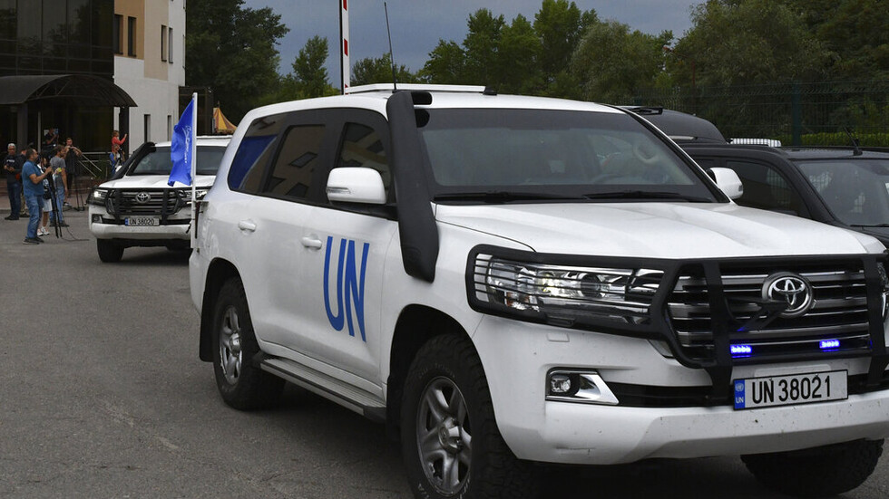 منطقة زابوروجيه: وفد الوكالة الدولية للطاقة الذرية موجود في نقطة تفتيش في نوفوألكسندروفكا