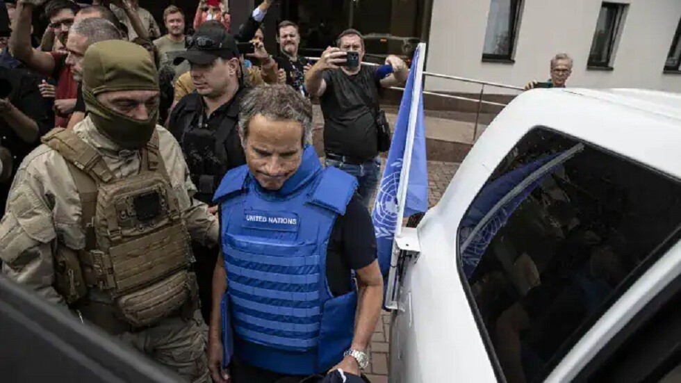 وفد بعثة الوكالة الدولية للطاقة الذرية سيبقى في محطة زابوروجيه حتى 3 سبتمبر