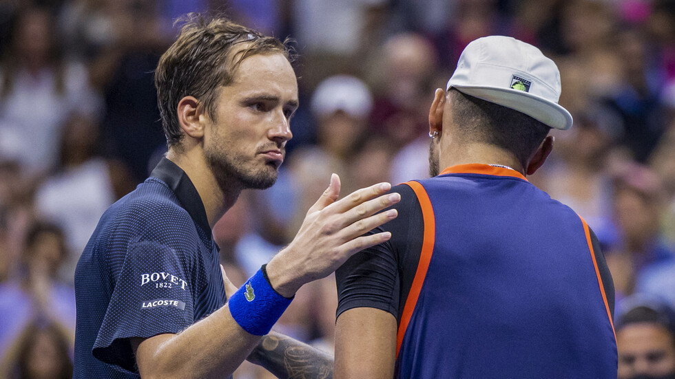 الروسي مدفيديف يودع أمريكا المفتوحة على يد كيريوس