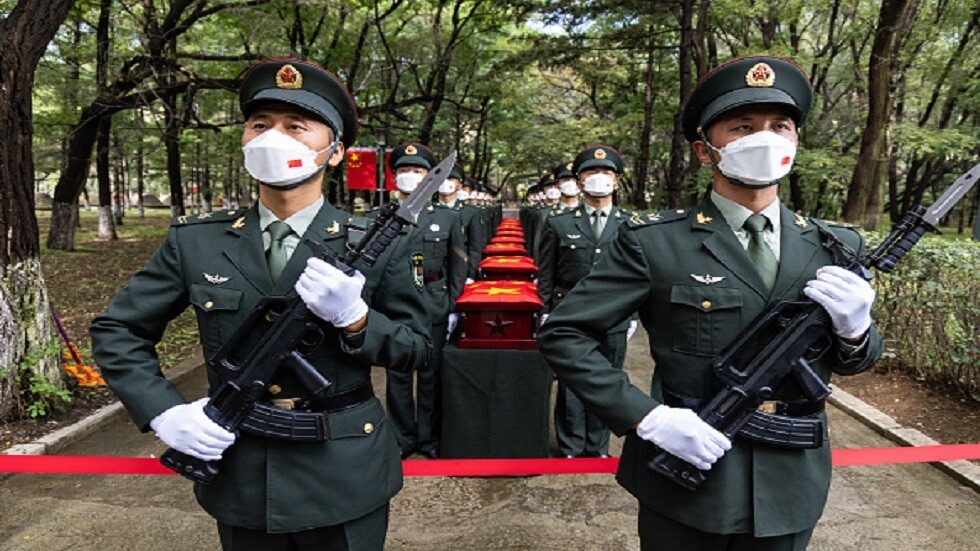 كوريا الجنوبية تعيد رفات 88 جنديا صينيا