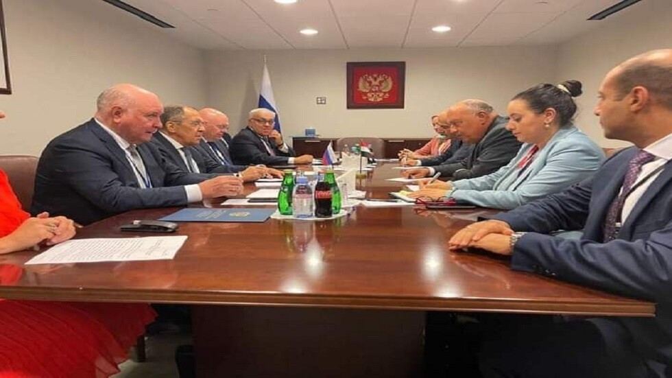 وزيرا خارجية روسيا ومصر يبحثان قضية تصدير الحبوب