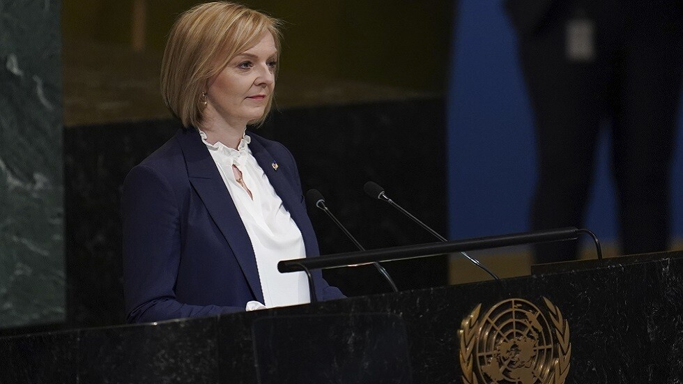 تراس أمام الأمم المتحدة:  بينما أنا أتحدث هناك أسلحة بريطانية جديدة تصل إلى أوكرانيا