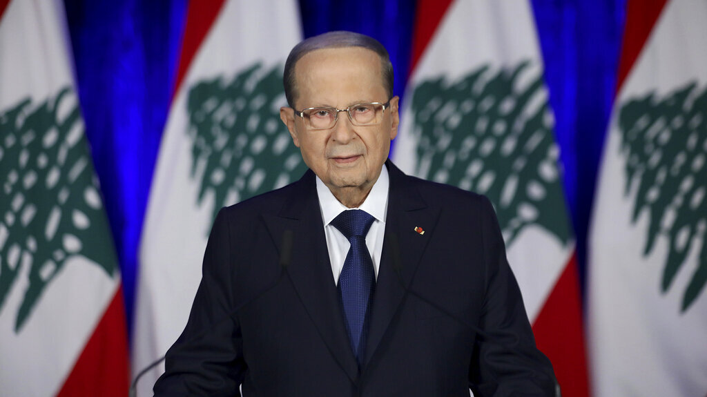 الرئيس اللبناني يبرق إلى بوتين معزيا
