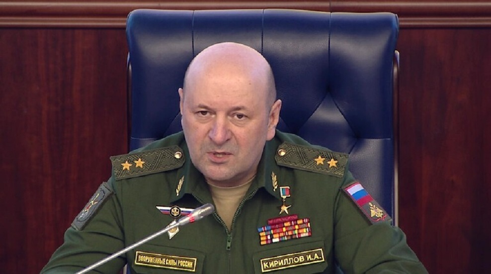 قائد قوات الحماية الإشعاعية والكيميائية والبيولوجية في القوات المسلحة الروسية إيغور كيريلوف