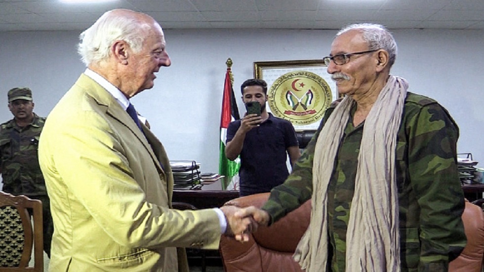 المبعوث الأممي للصحراء يلتقي زعيم جبهة البوليساريو في الجزائر