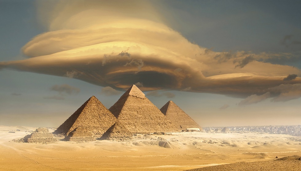 دراسة: ذراع النيل ساعد قدماء المصريين في بناء الأهرامات