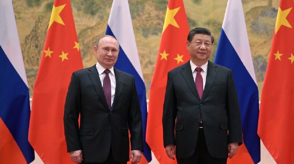 بوتين لنظيره الصيني: نحن ندافع بشكل مشترك عن تشكيل عالم عادل ديمقراطي ومتعدد الأقطاب