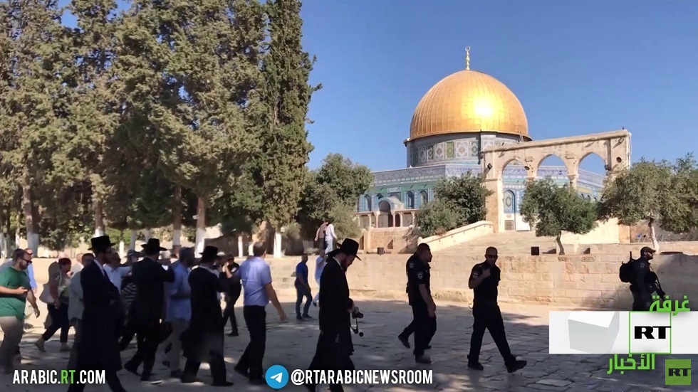 مئات المستوطنين يقتحمون الأقصى في أول أيام الأعياد اليهودية (فيديو)