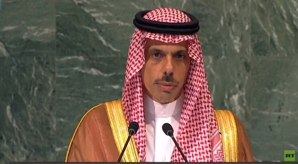 وزير الخارجية السعودي: المملكة ملتزمة بميثاق الأمم المتحدة وتدعم باستمرار مبادئ الشرعية الدولية