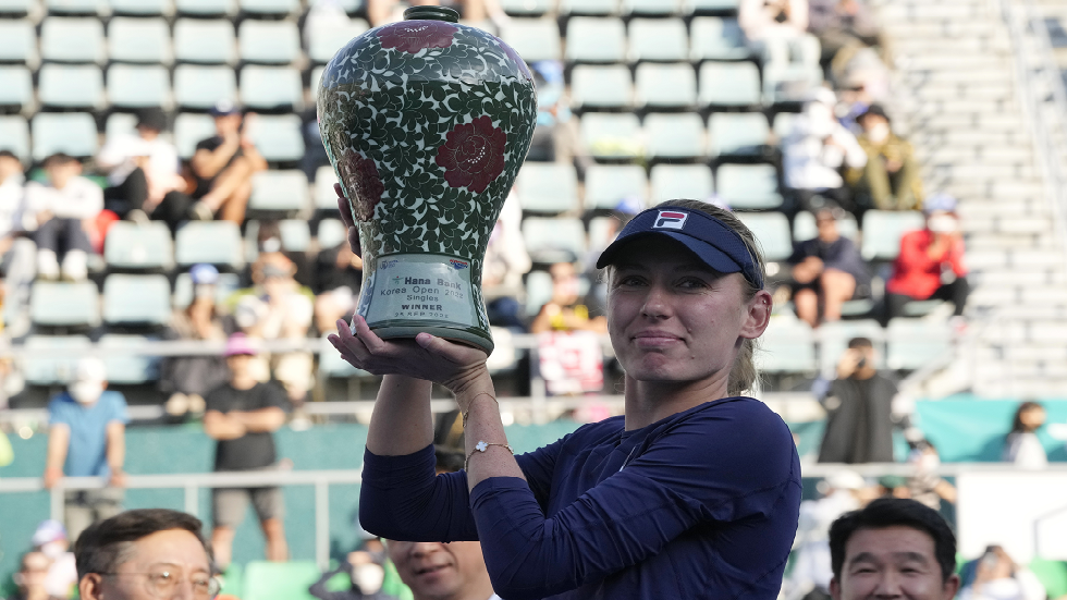 الروسية ألكسندروفا تحصد لقب دورة كوريا الجنوبية المفتوحة