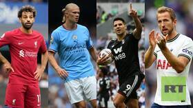 تألق هالاند وصيام صلاح.. ترتيب أفضل هدافي الدوري الإنجليزي