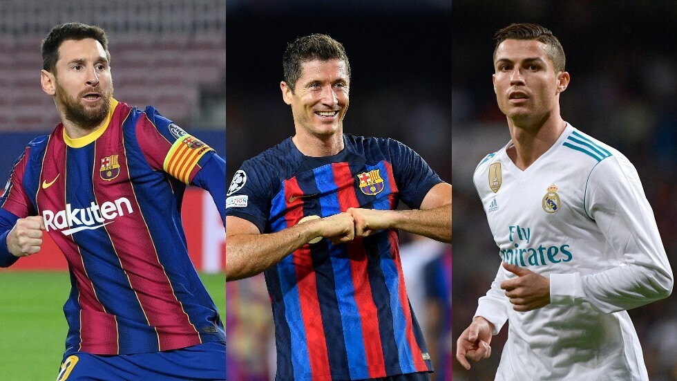 برقم تاريخي.. ليفاندوفسكي يتفوق على رونالدو وميسي