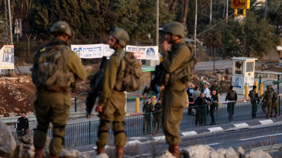 إصابة جندي إسرائيلي بإطلاق نار بالقرب من مدينة نابلس