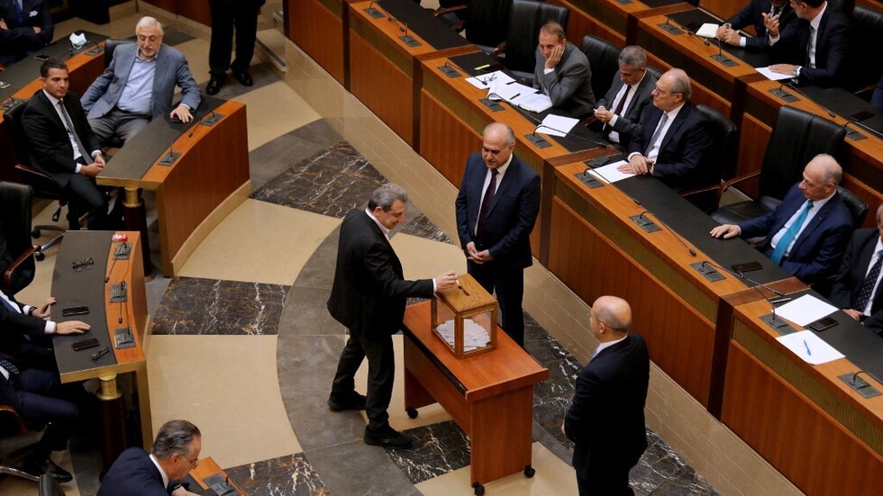 مجلس النواب اللبناني يفشل للمرة الثالثة في انتخاب رئيس جديد للجمهورية