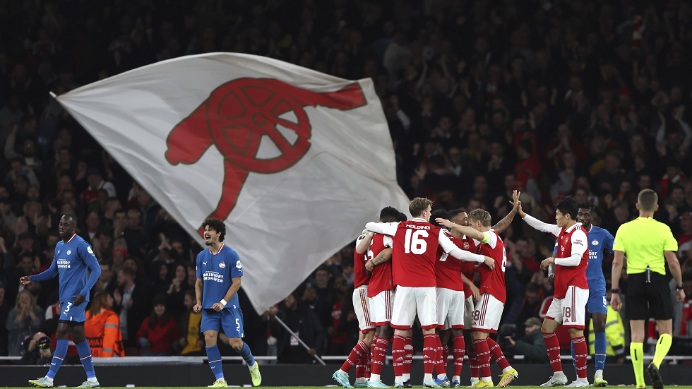 الدوري الأوروبي.. أرسنال يهزم أيندهوفن ويحجز مقعده في الدور الثاني