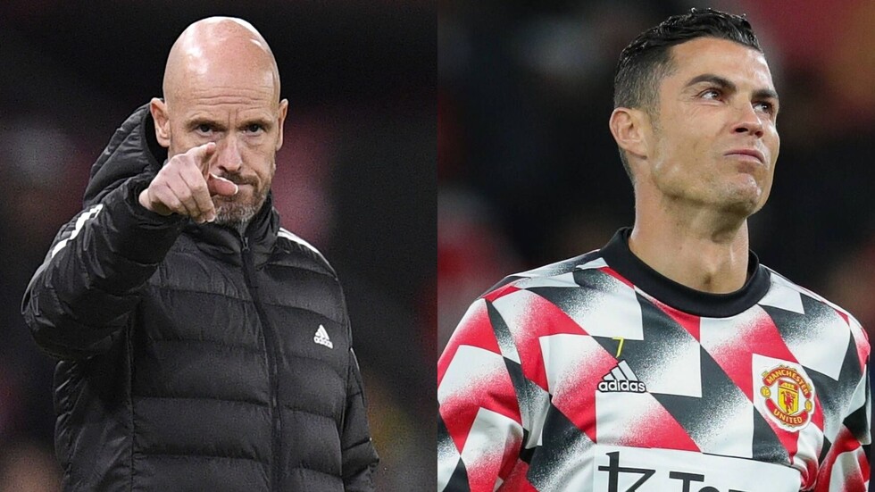 شرط تين هاغ قبل الموافقة على عودة رونالدو لتدريبات مانشستر يونايتد