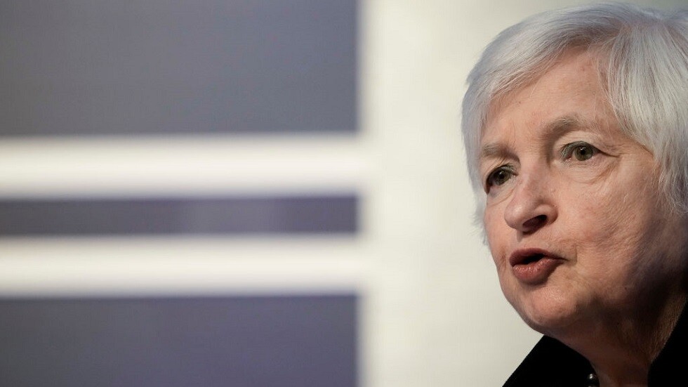 وزيرة الخزانة الأمريكية تحذر من مخاطر مالية في الولايات المتحدة بسبب الظروف العالمية