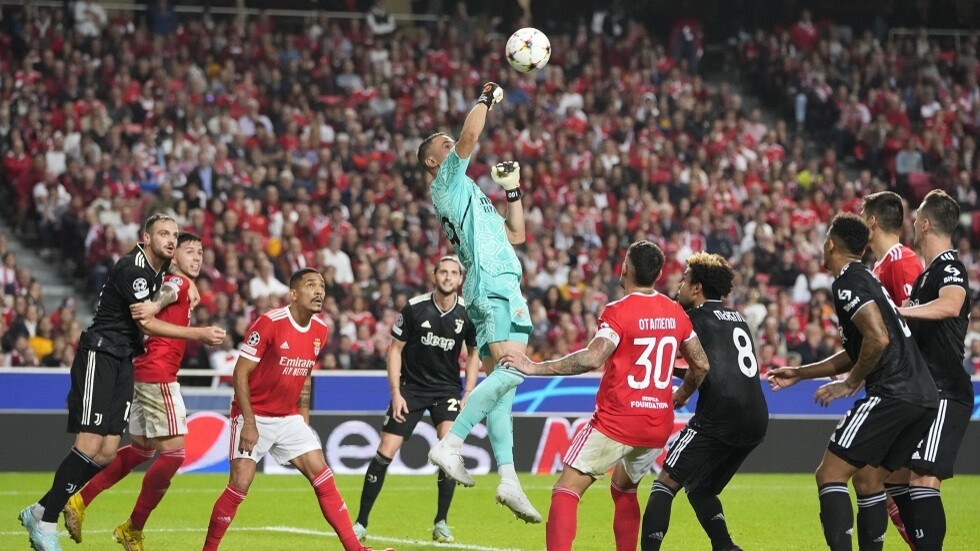 بنفيكا يقصي يوفنتوس من دوري الأبطال (فيديو)