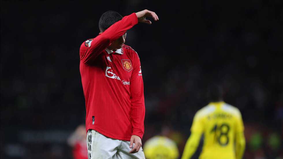 بالفيديو.. رد فعل رونالدو عقب إلغاء هدفه أمام شيريف تيراسبول في الدوري الأوروبي