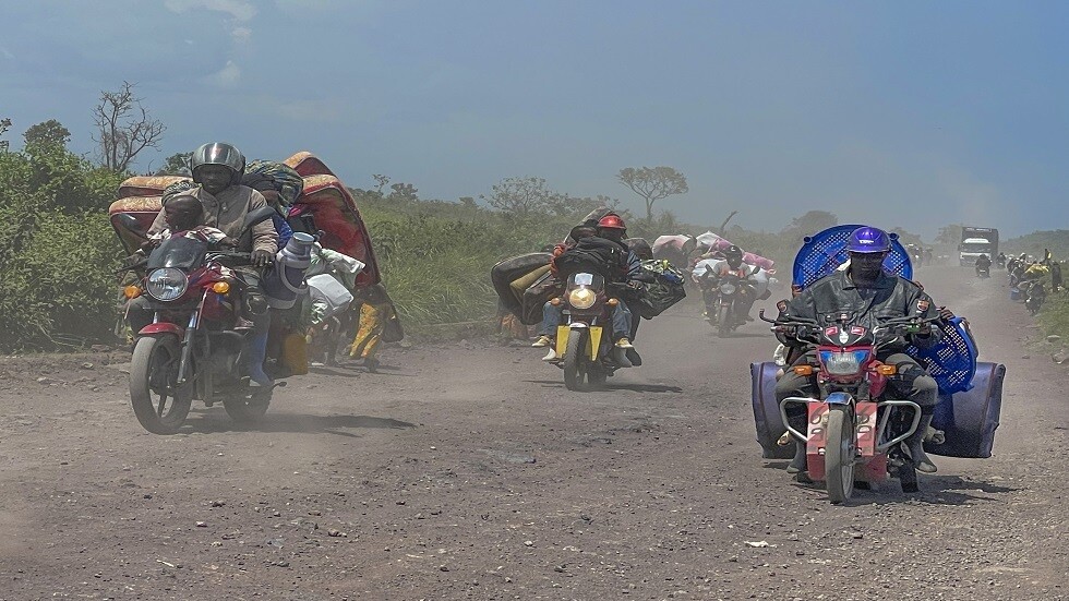 شرق الكونغو.. تجدد الاشتباكات يدفع السكان للفرار (صور)