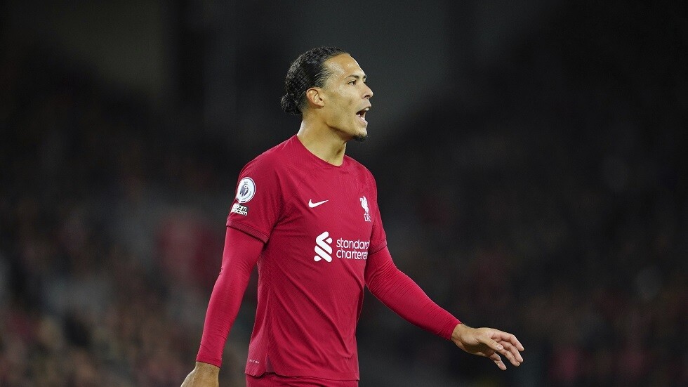 فان دايك يخسر "سلسلة ذهبية" بقميص ليفربول في ملعب "أنفيلد"