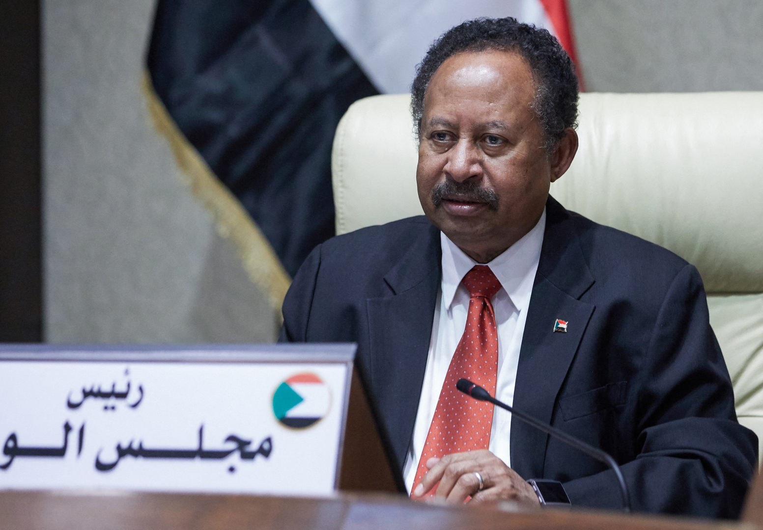 رئيس مجلس الوزراء السوداني السابق عبد الله حمدوك