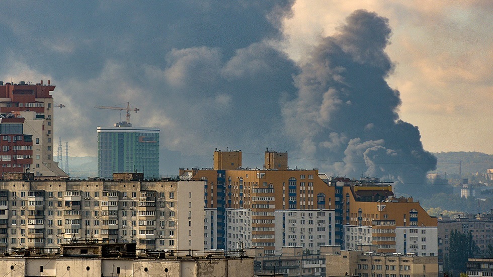 انفجارات تهز كييف وعددا من مدن وسط وغرب أوكرانيا