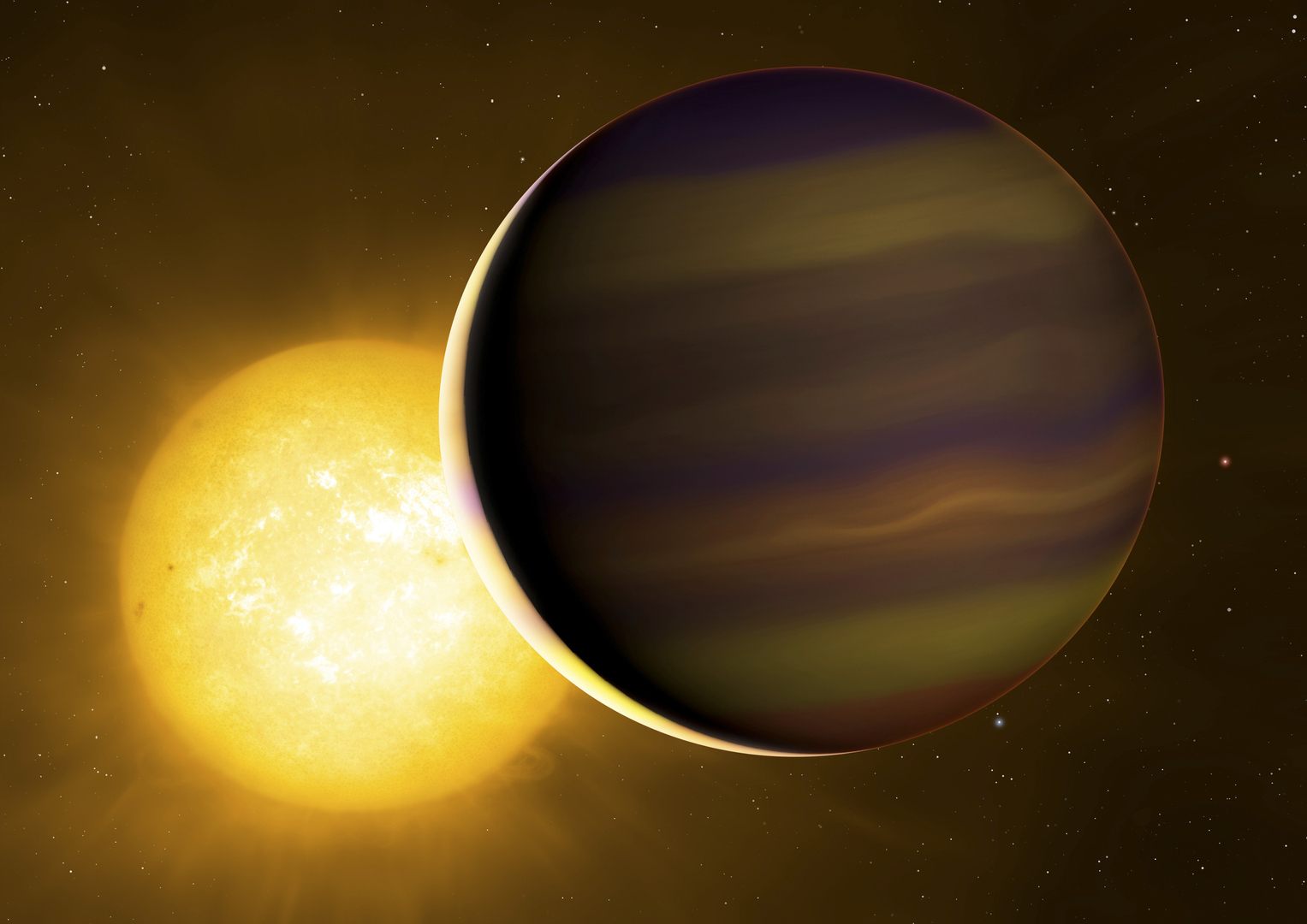 اكتشاف معدن ثقيل غير متوقع  في كواكب شديدة الحرارة خارج المجموعة الشمسية