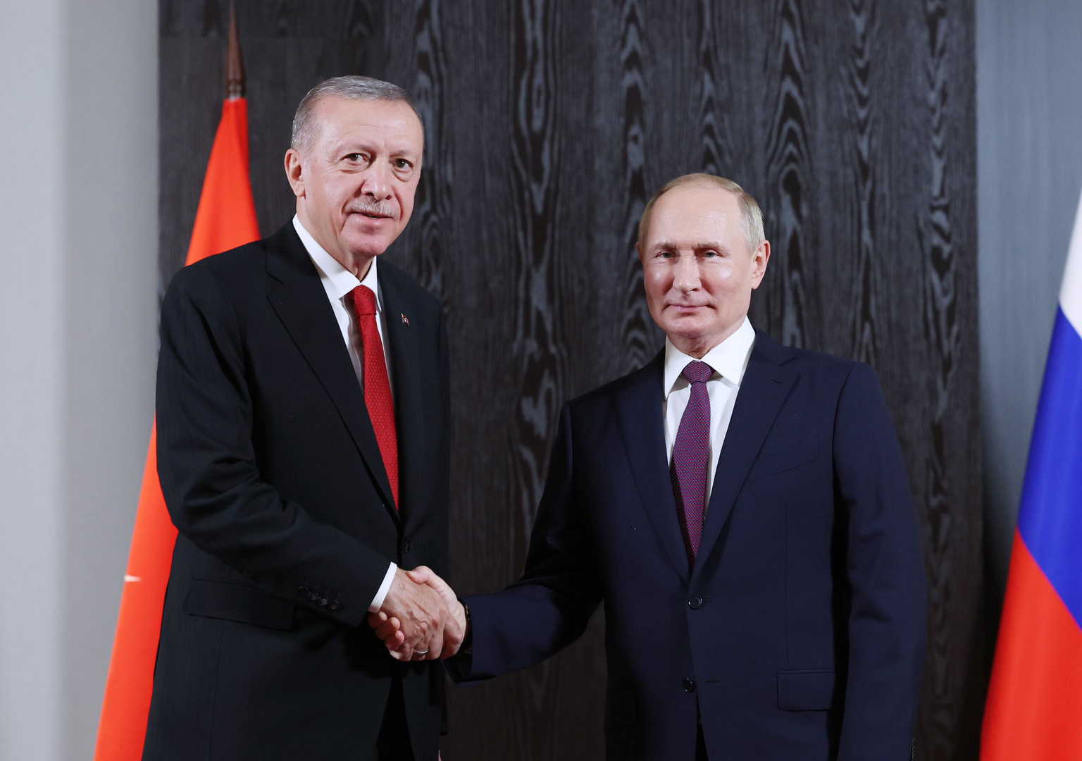 أردوغان: أعطينا مع الرئيس بوتين تعليمات لتأسيس 